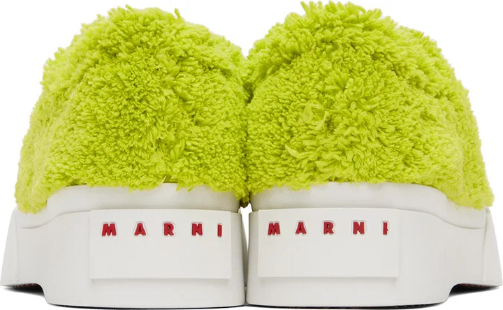 Marni Green Terry Pablo Sneakers - Image 2