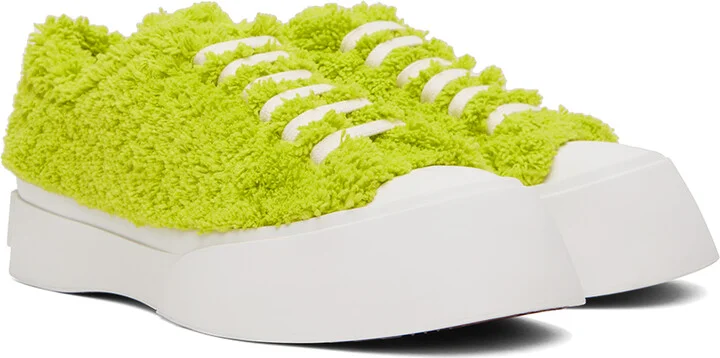 Marni Green Terry Pablo Sneakers - Image 4