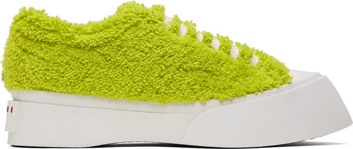 Marni Green Terry Pablo Sneakers