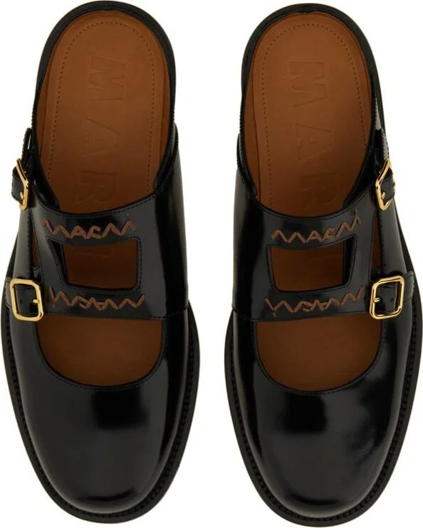 Marni Leather Sabot - Image 6