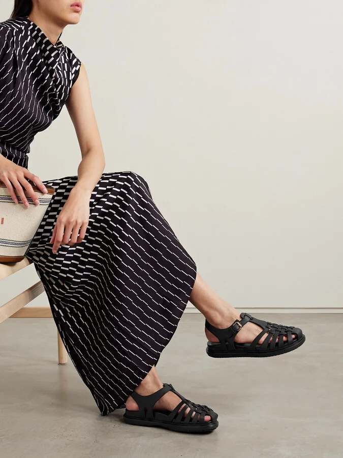 Marni - Leather Sandals - Black - Image 2