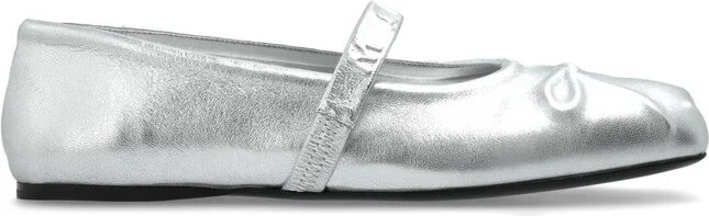 Marni Logo Embossed Ballet Flats