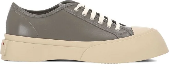 Marni Logo Patch Lace-Up Sneakers