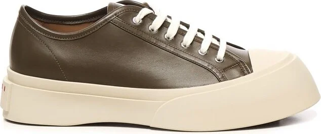Marni Logo Patch Lace-Up Sneakers
