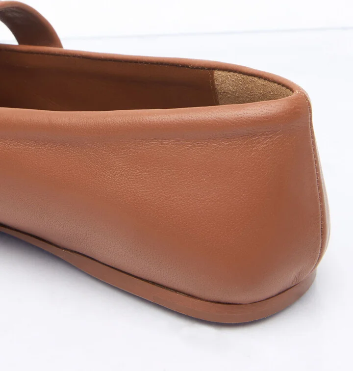 Marni Mary Jane Ballerina Flats - Woman Flats Brown Eu - 38 - Image 6