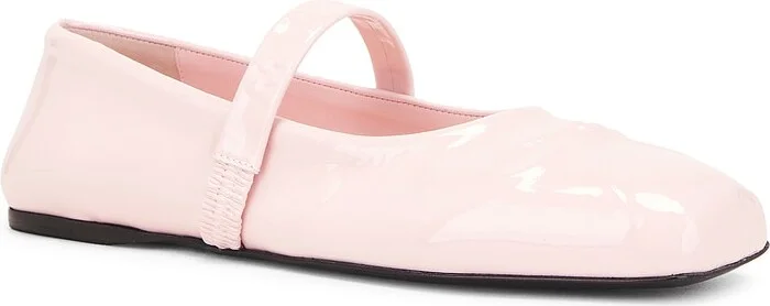 Marni Mary Jane Flat in Rose - Image 2