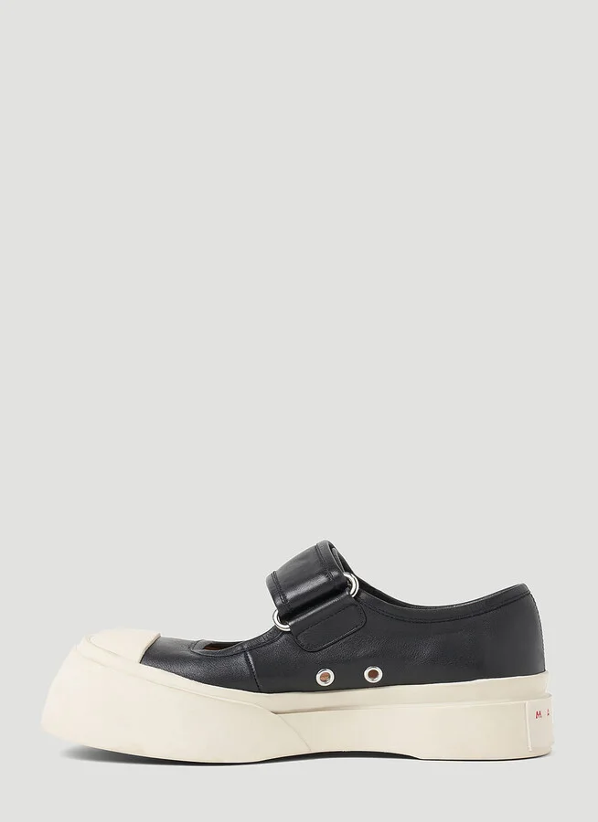 Marni Mary Jane Pablo Flats - Woman Flats Black Eu - 41 - Image 3