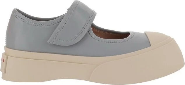 Marni Mary Jane Round-Toe Sneakers