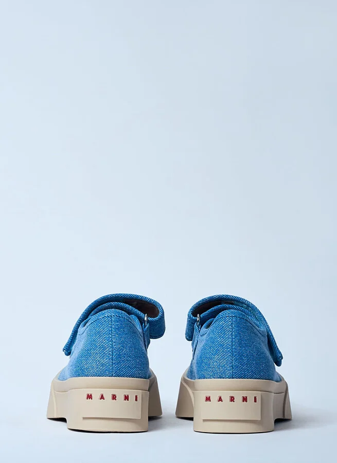 Marni Mary Jane Shoes - Woman Flats Blue Eu - 37 - Image 6