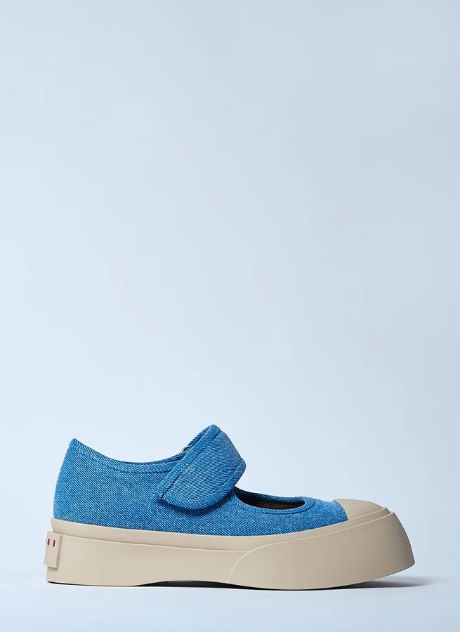 Marni Mary Jane Shoes - Woman Flats Blue Eu - 37