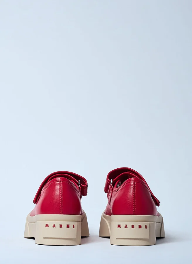 Marni Mary Jane Shoes - Woman Flats Red Eu - 36 - Image 6