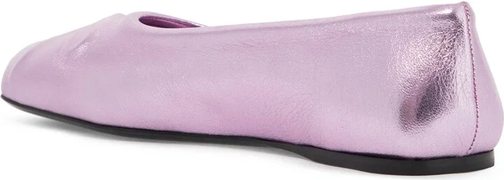 MARNI "metallic leather little bow baller - Image 2