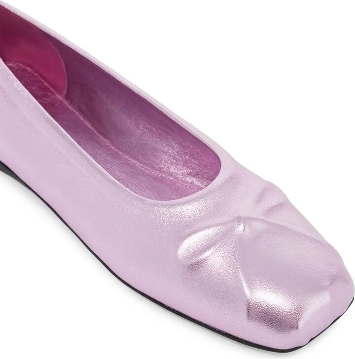 MARNI "metallic leather little bow baller - Image 4