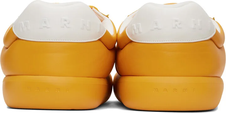 Marni Orange Bigfoot 2.0 Sneakers - Image 2