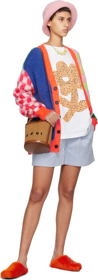 Marni Orange Fussbett Sabot Loafers - Image 5