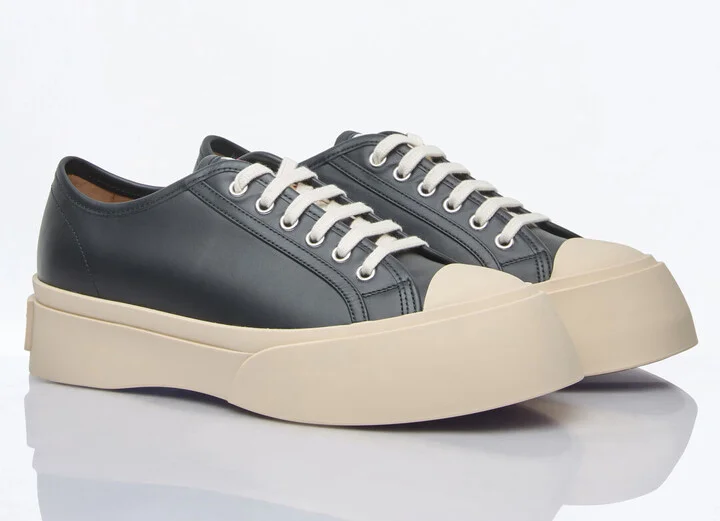 Marni Pablo Lace-up Sneakers - Woman Sneakers Black Eu - 41 - Image 3