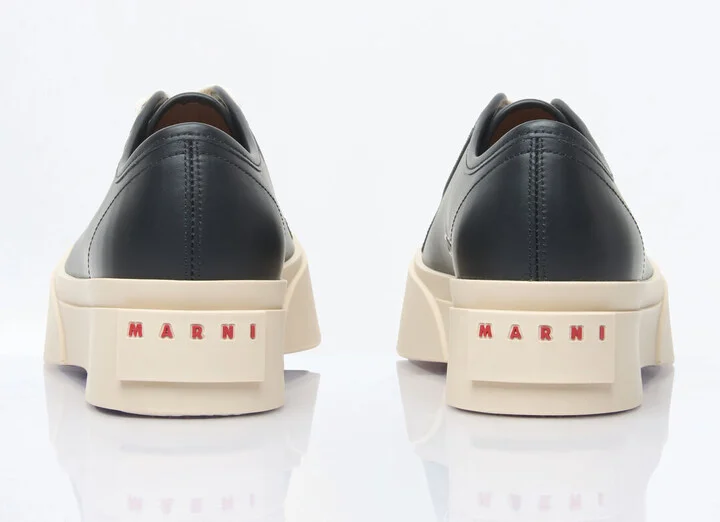 Marni Pablo Lace-up Sneakers - Woman Sneakers Black Eu - 41 - Image 5