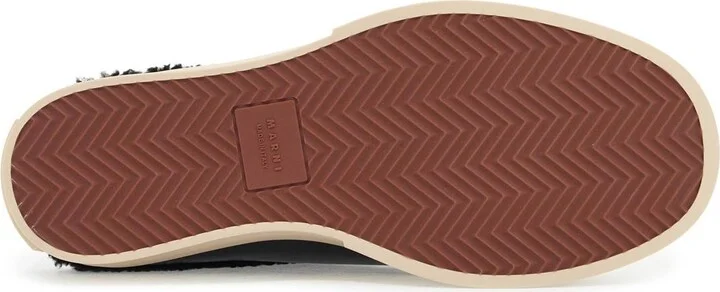 MARNI pablo leather and shearling clog - Image 5