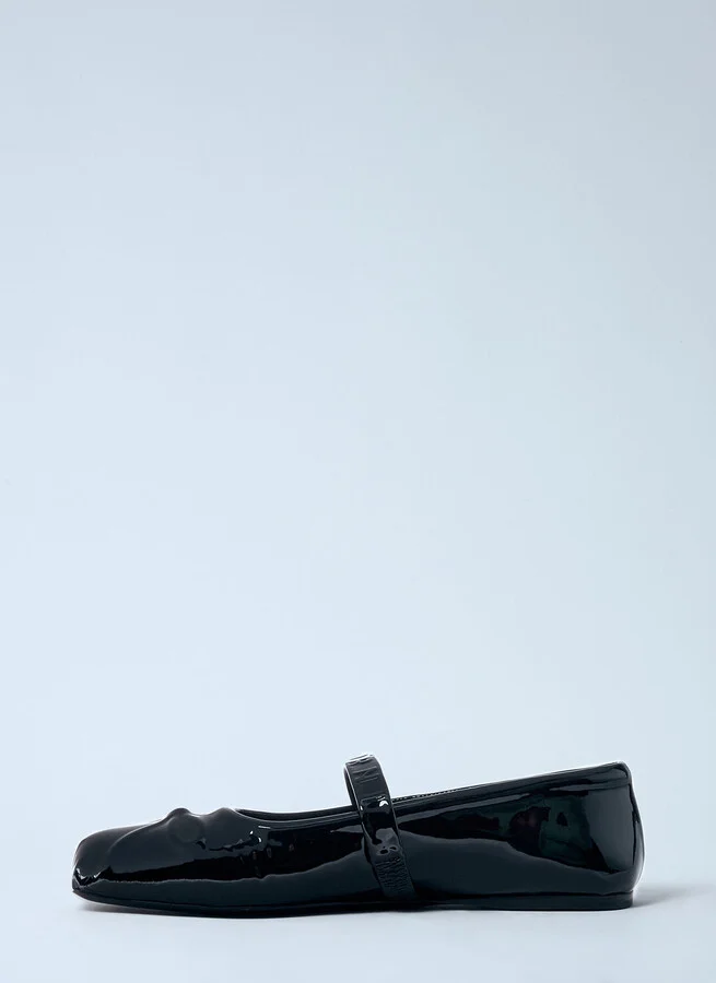 Marni Patent Mary Jane Shoes - Woman Flats Black Eu - 36 - Image 4