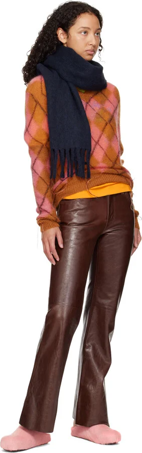 Marni Pink Fussbett Sabot Loafers - Image 5