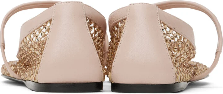 Marni Pink Mesh Mary Jane Ballerina Flats - Image 2