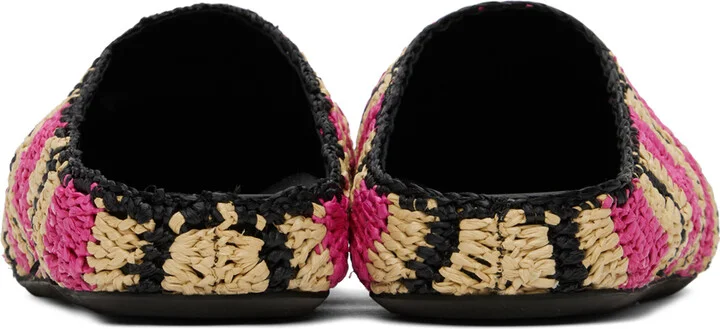 Marni Pink No Vacancy Inn Edition Fussbett Loafers - Image 2
