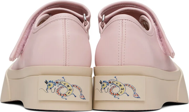 Marni Pink Pablo Mary Jane Ballerina Flats - Image 2