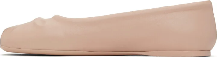 Marni Pink Seamless Little Bow Ballerina Flats - Image 3