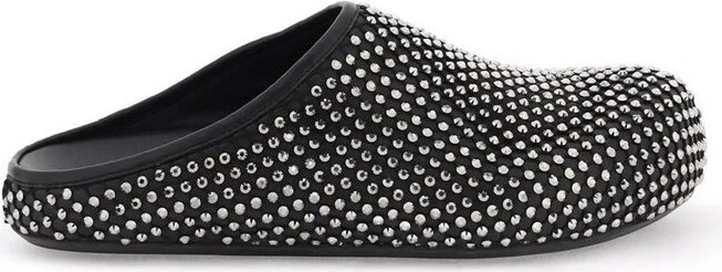 Marni Rhinestones Embellished Mules