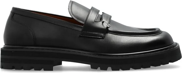 Marni Ring Embellishment Square Toe Loafers