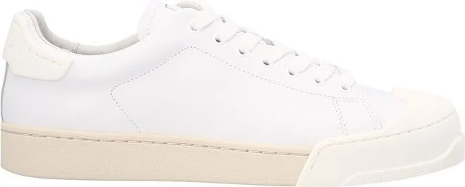 Marni Round Toe Low-Top Sneakers