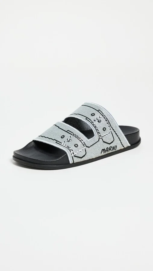 Marni Slide Sandals - Image 2