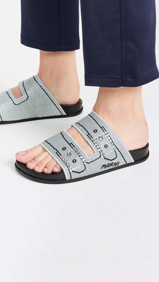 Marni Slide Sandals - Image 3