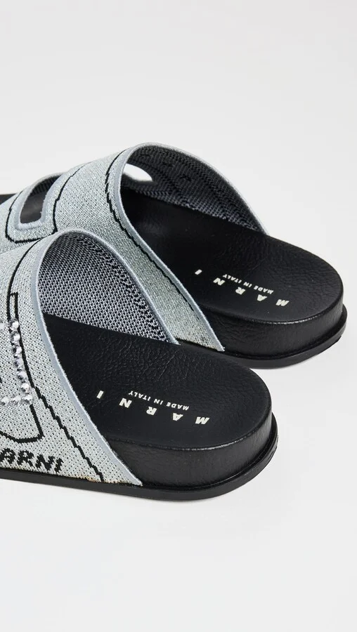 Marni Slide Sandals - Image 5