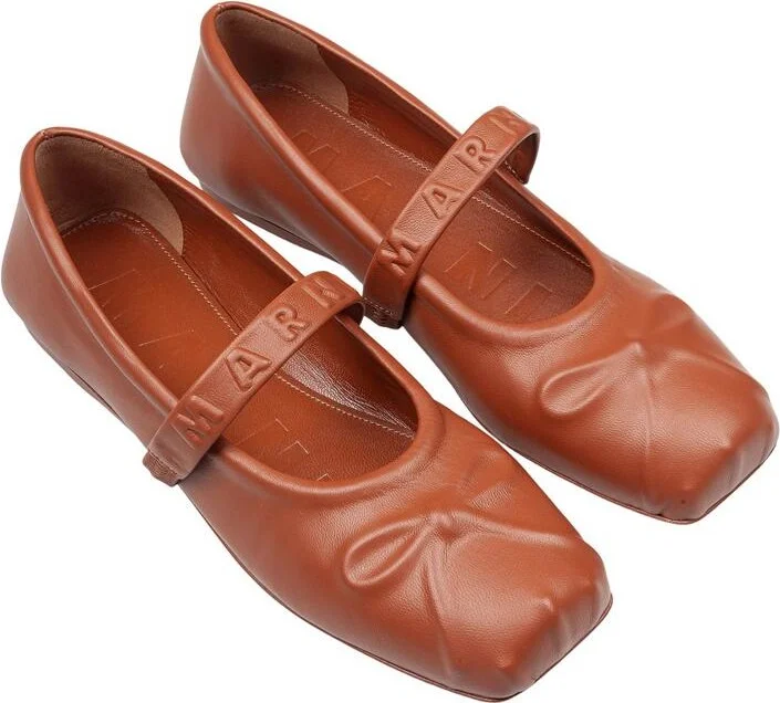 Marni Square Toe Ballerinas - Image 3