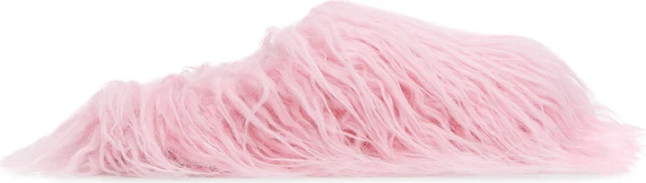 Marni SSENSE Exclusive Pink Fussbett Sabot Loafers