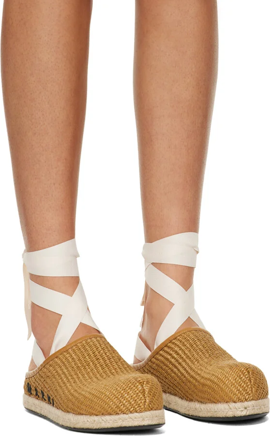 Marni Tan Fussbett Sabot Slides - Image 4