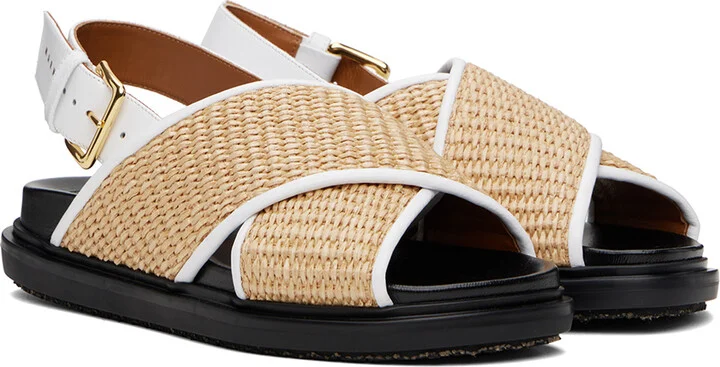 Marni Tan Fussbett Sandals - Image 4