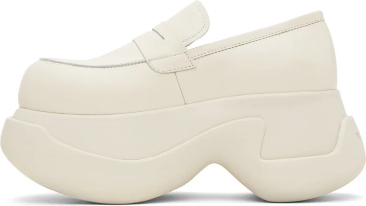 Marni White Chunky Loafers - Image 3