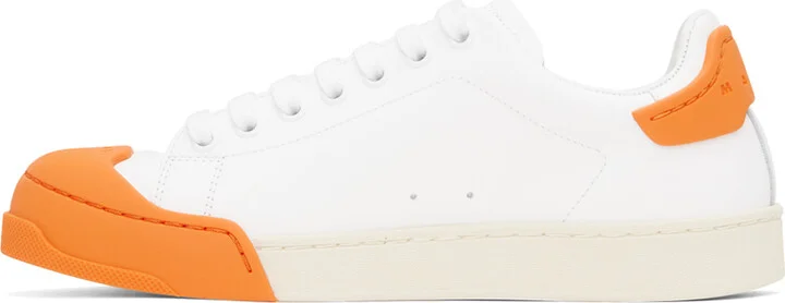 Marni White Dada Bumper Sneakers - Image 3