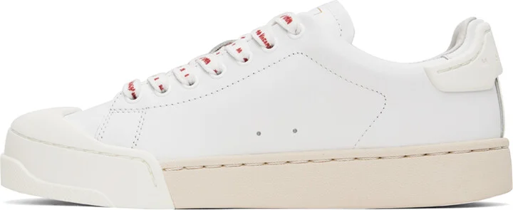 Marni White Dada Bumper Sneakers - Image 3