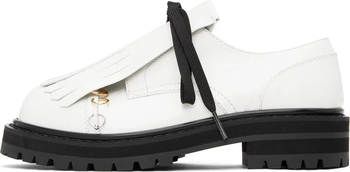 Marni White Dada Derbys - Image 3
