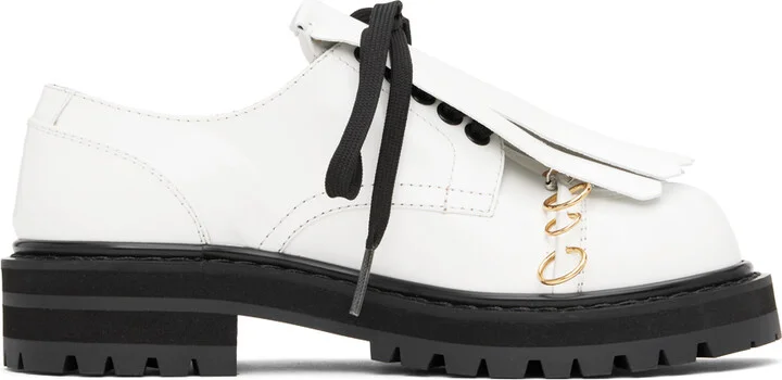 Marni White Dada Derbys