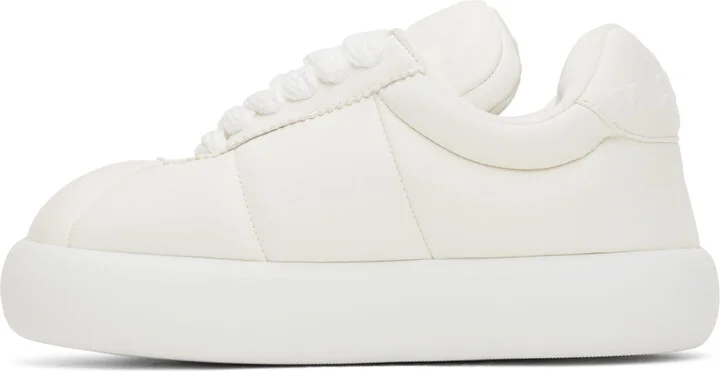 Marni White Leather Bigfoot 2.0 Sneakers - Image 3