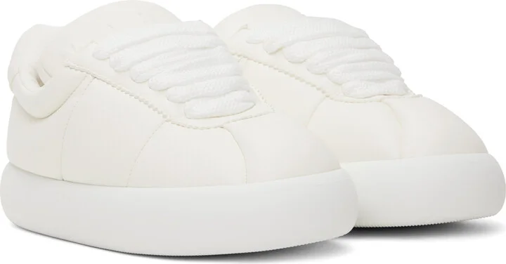 Marni White Leather Bigfoot 2.0 Sneakers - Image 4