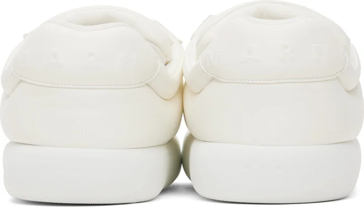 Marni White Leather Bigfoot 2.0 Sneakers - Image 2