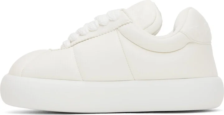 Marni White Leather Bigfoot 2.0 Sneakers - Image 3