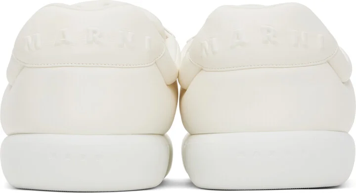 Marni White Leather BigFoot 2.0 Sneakers - Image 2