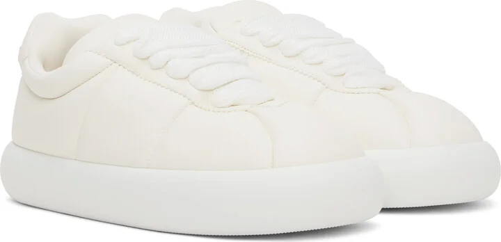 Marni White Leather BigFoot 2.0 Sneakers - Image 4