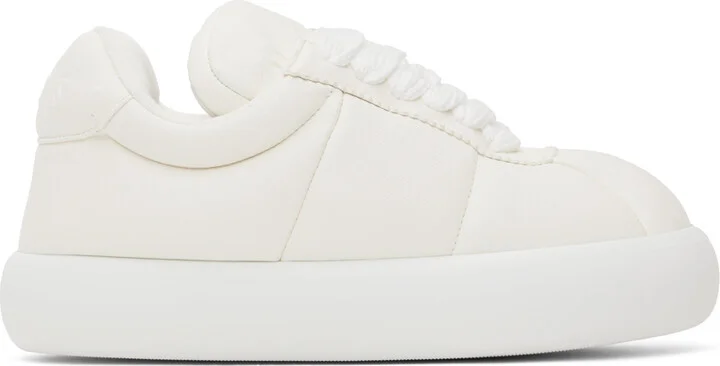 Marni White Leather Bigfoot 2.0 Sneakers
